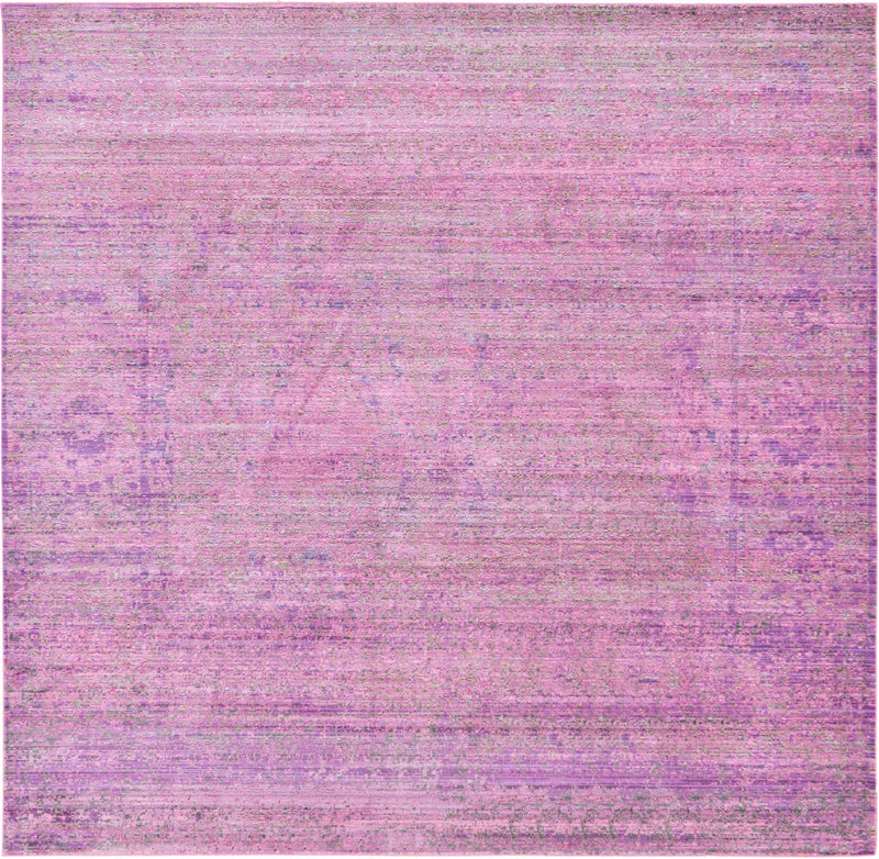 Lagoon Luxe Collection Area Rug -  Seafarer Square Purple  lifestyle 26