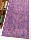 Lagoon Luxe Collection Area Rug -  Seafarer Runner Purple  lifestyle 63