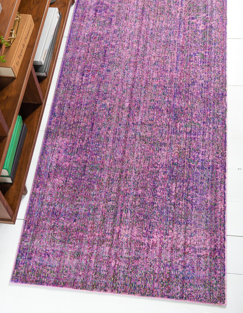 Lagoon Luxe Collection Area Rug -  Seafarer Runner Purple  lifestyle 63