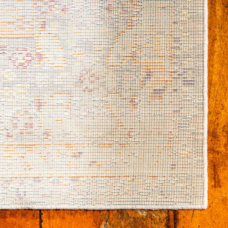 Lagoon Luxe Collection Area Rug -  Seahorse Square Light Blue  lifestyle 19