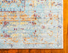 Lagoon Luxe Collection Area Rug -  Seahorse Runner Light Blue  lifestyle 29