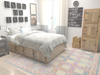 Lagoon Luxe Collection Area Rug -  Mooring Square Multi  lifestyle 17