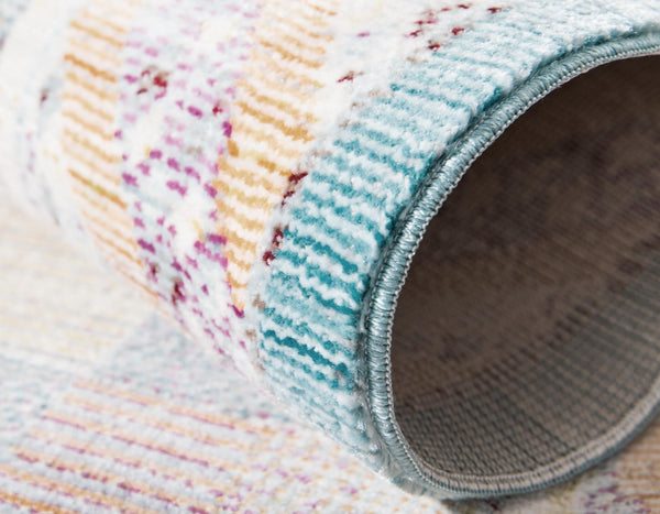 Lagoon Luxe Collection Area Rug -  Mooring Square Multi  lifestyle 28