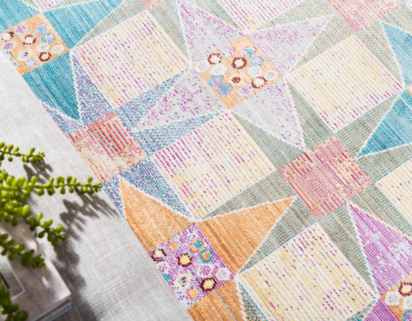 Lagoon Luxe Collection Area Rug -  Mooring Runner Multi  lifestyle 27