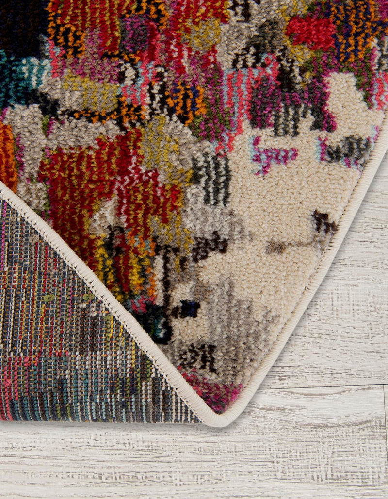 Marrakesh Elegance Collection Area Rug -  Azilal Round Multi  lifestyle 37