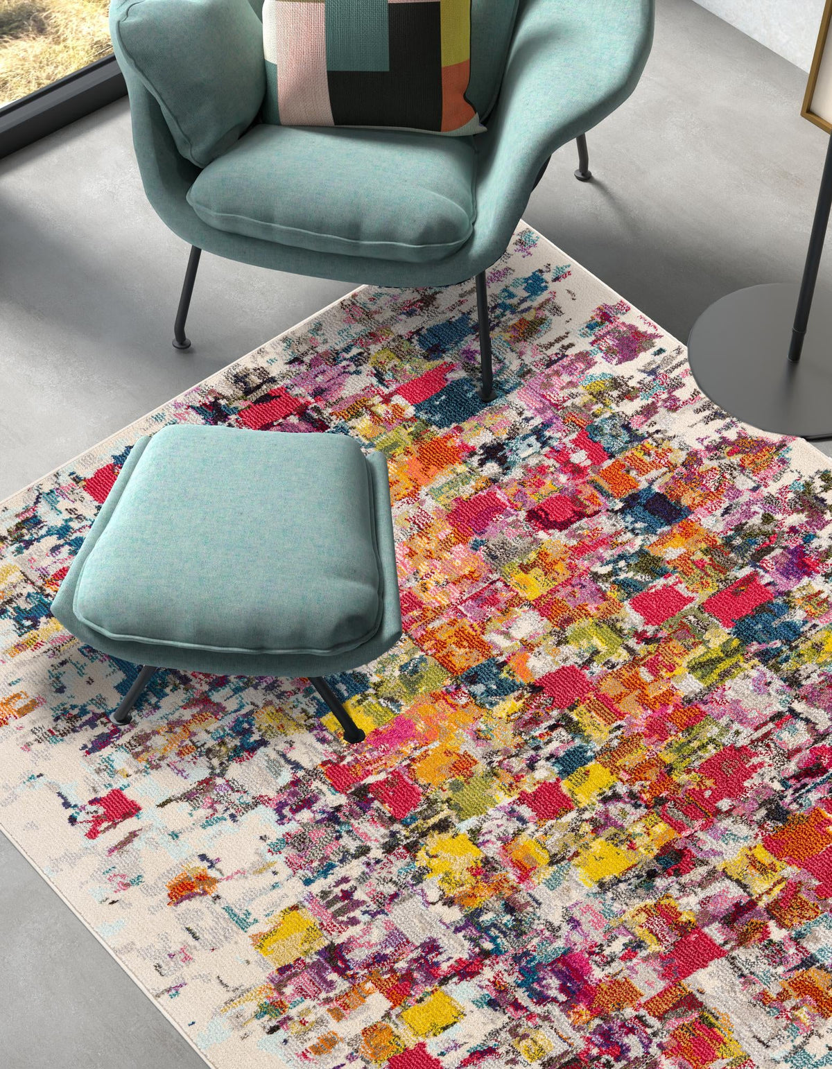 Marrakesh Elegance Collection Area Rug -  Azilal Rectangle Multi  lifestyle 4