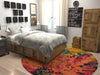 Marrakesh Elegance Collection Area Rug -  Amizmiz Round Multi  lifestyle 17