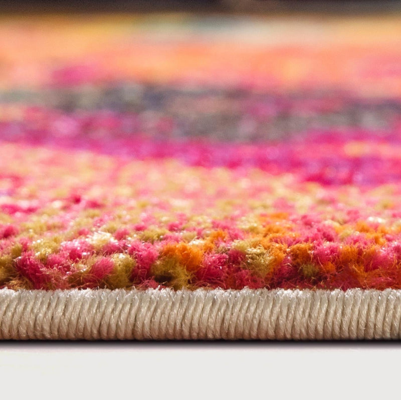Marrakesh Elegance Collection Area Rug -  Amizmiz Round Multi  lifestyle 24