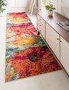 Marrakesh Elegance Collection Area Rug -  Amizmiz Runner Multi  lifestyle 16