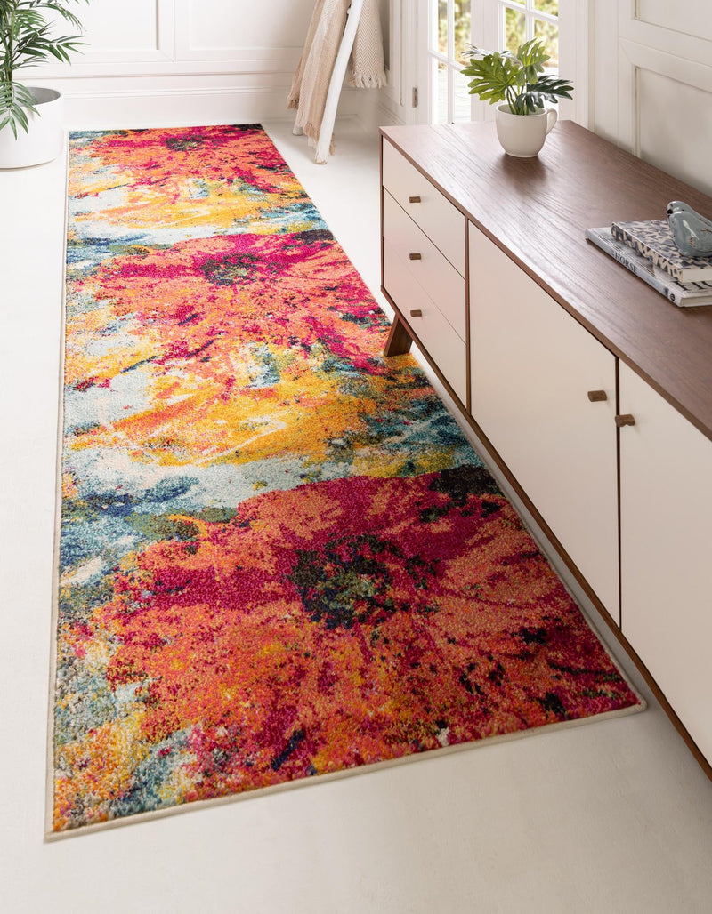 Marrakesh Elegance Collection Area Rug -  Amizmiz Runner Multi  lifestyle 16