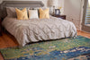 Marrakesh Elegance Collection Area Rug -  Figuig Rectangle Navy Blue  lifestyle 6