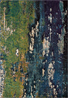 Marrakesh Elegance Collection Area Rug -  Figuig Rectangle Navy Blue  lifestyle 2