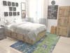 Marrakesh Elegance Collection Area Rug -  Figuig Rectangle Navy Blue  lifestyle 3