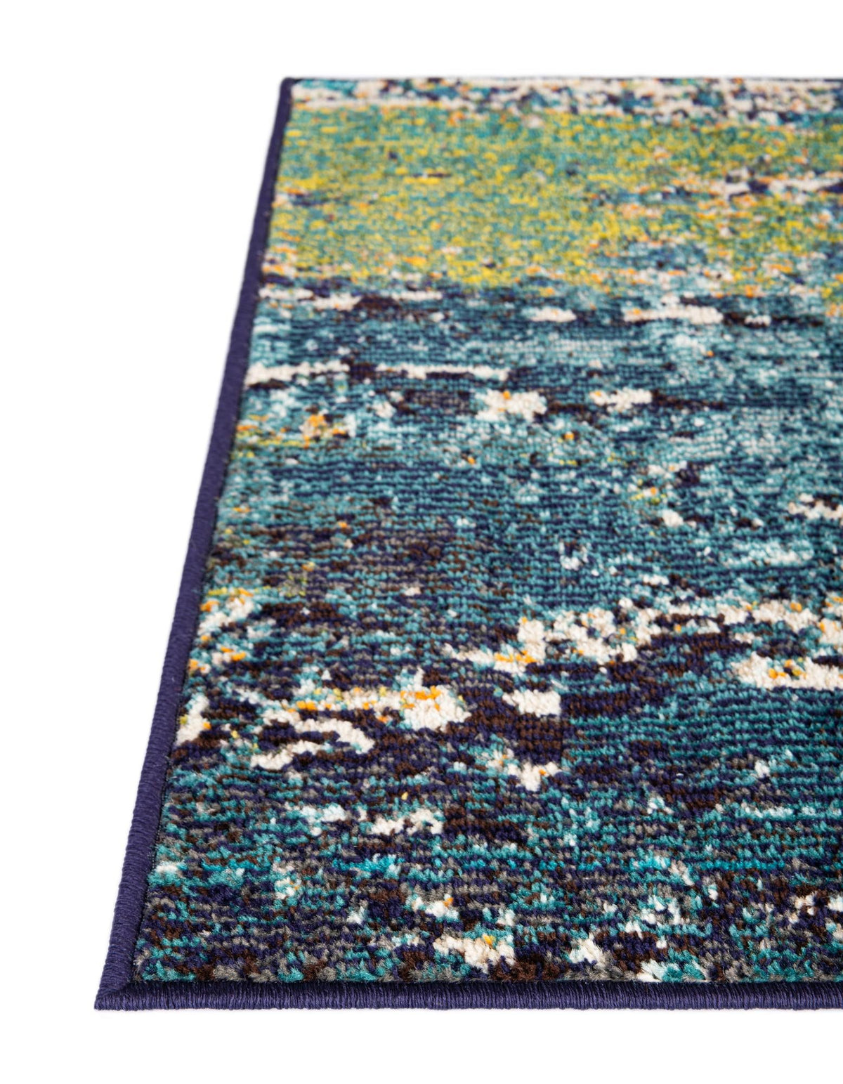 Marrakesh Elegance Collection Area Rug -  Figuig Rectangle Navy Blue  lifestyle 20
