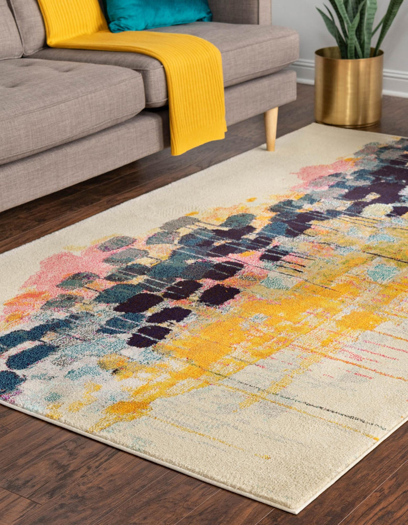 Marrakesh Elegance Collection Area Rug -  Sidi Rectangle Beige  lifestyle 4