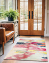 Marrakesh Elegance Collection Area Rug -  Skhirat Rectangular Pink  lifestyle 33