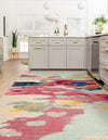 Marrakesh Elegance Collection Area Rug -  Skhirat Rectangular Pink  lifestyle 41