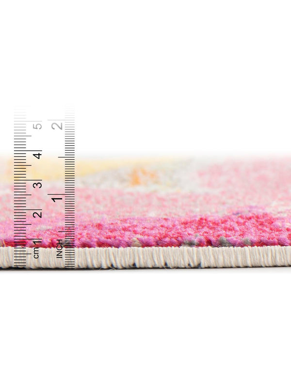 Marrakesh Elegance Collection Area Rug -  Skhirat Rectangular Pink  lifestyle 73