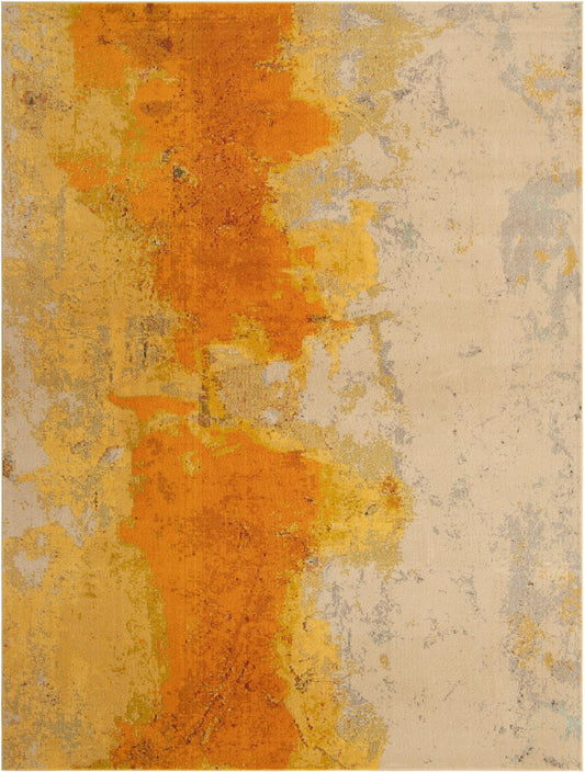 Marrakesh Elegance Collection Area Rug -  Tarfaya Rectangle Yellow  lifestyle 2