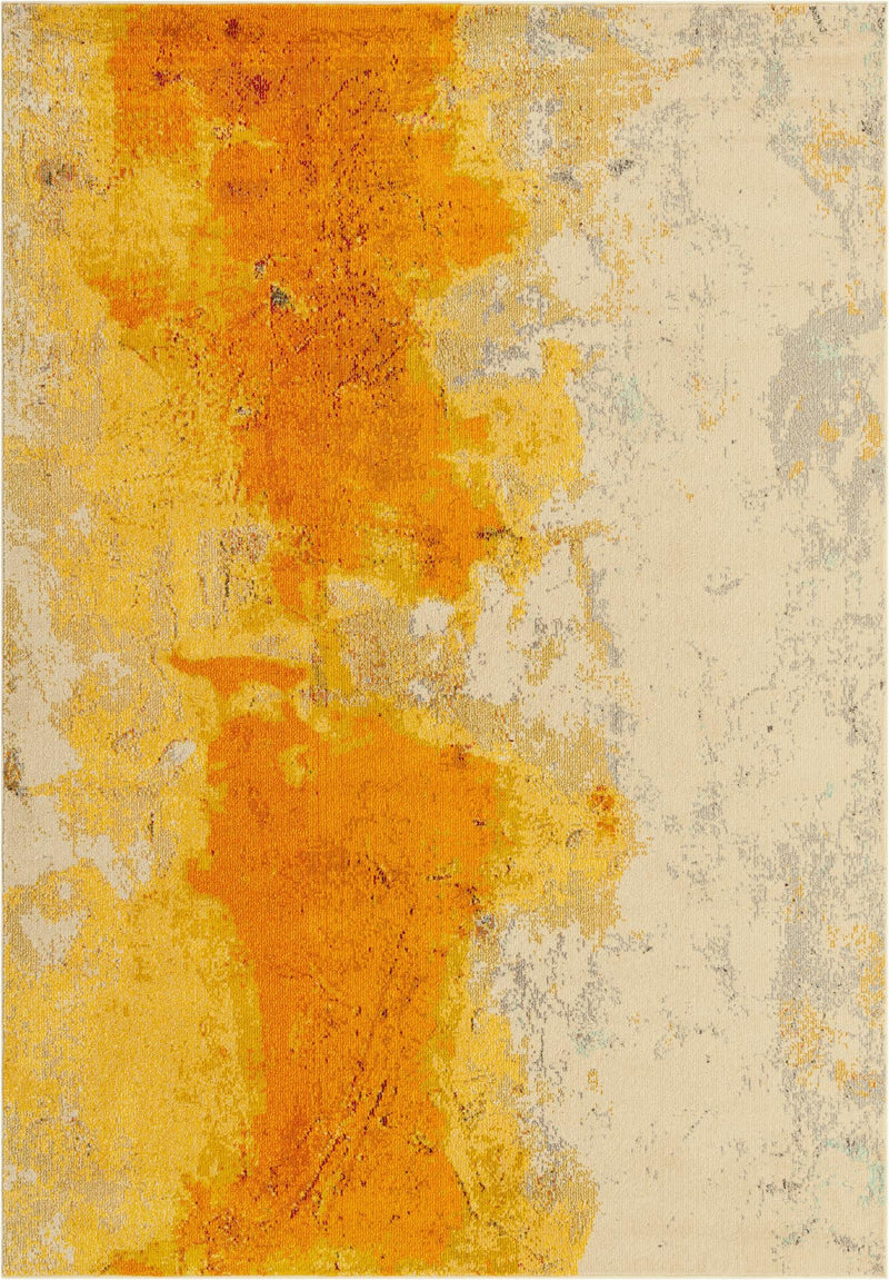 Marrakesh Elegance Collection Area Rug -  Tarfaya Rectangle Yellow  lifestyle 3