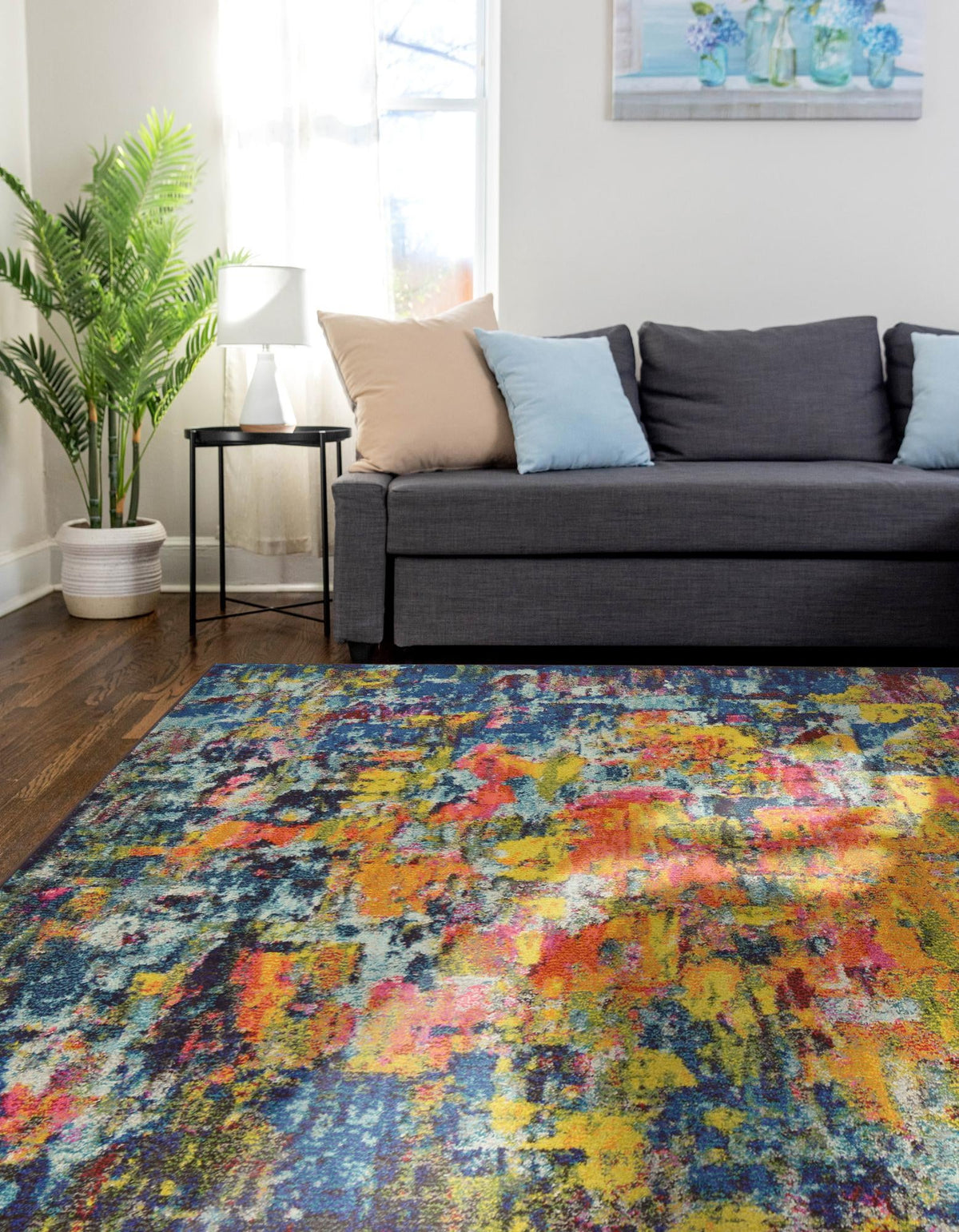 Marrakesh Elegance Collection Area Rug -  Larache Rectangle Multi  lifestyle 7