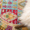 Sedona Vista Collection Area Rug -  Zuni Round Light Blue  lifestyle 26
