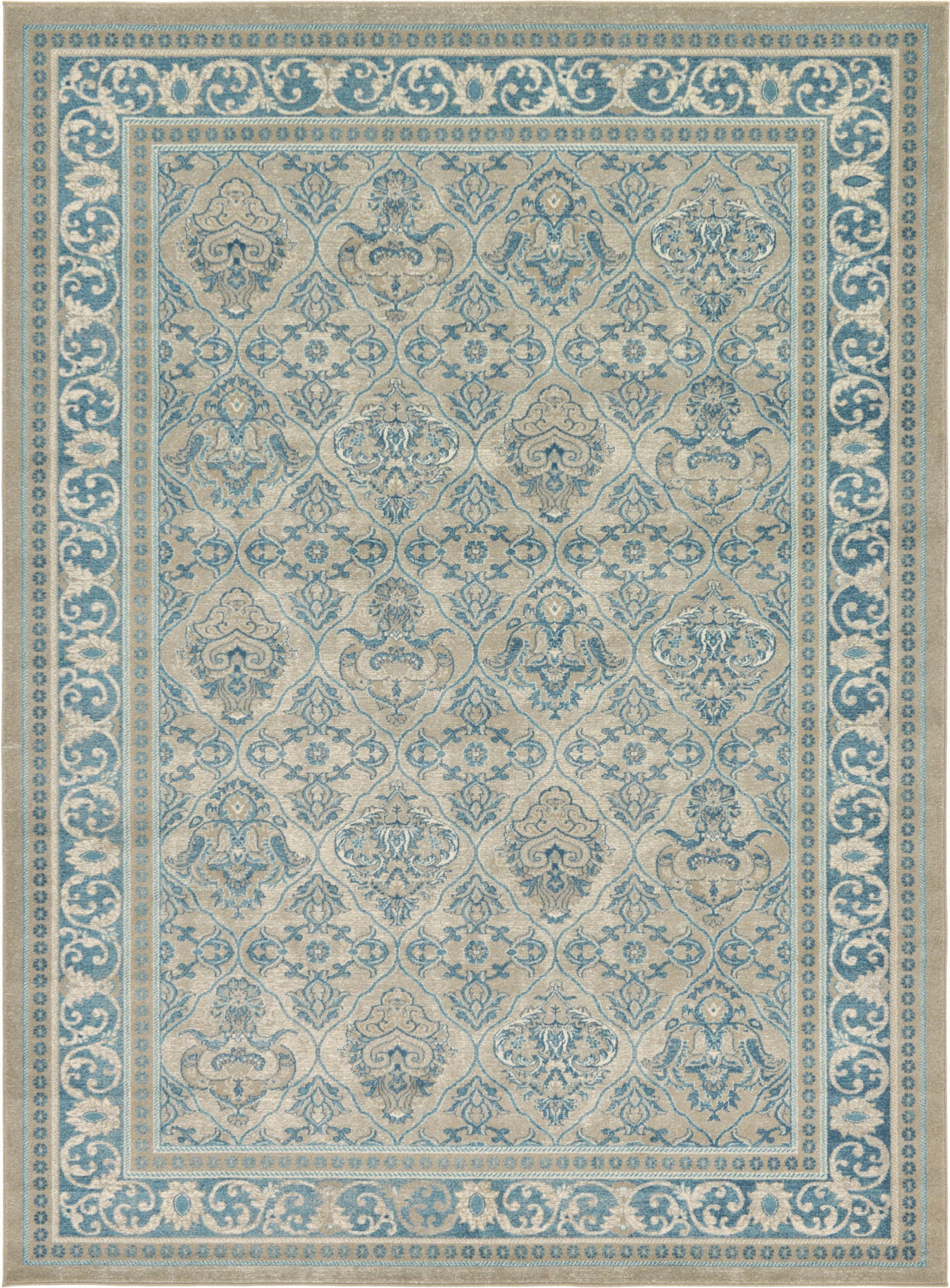 Salzburg Elegance Collection Area Rug -  Kapuzinerberg Rectangle Beige  lifestyle 4