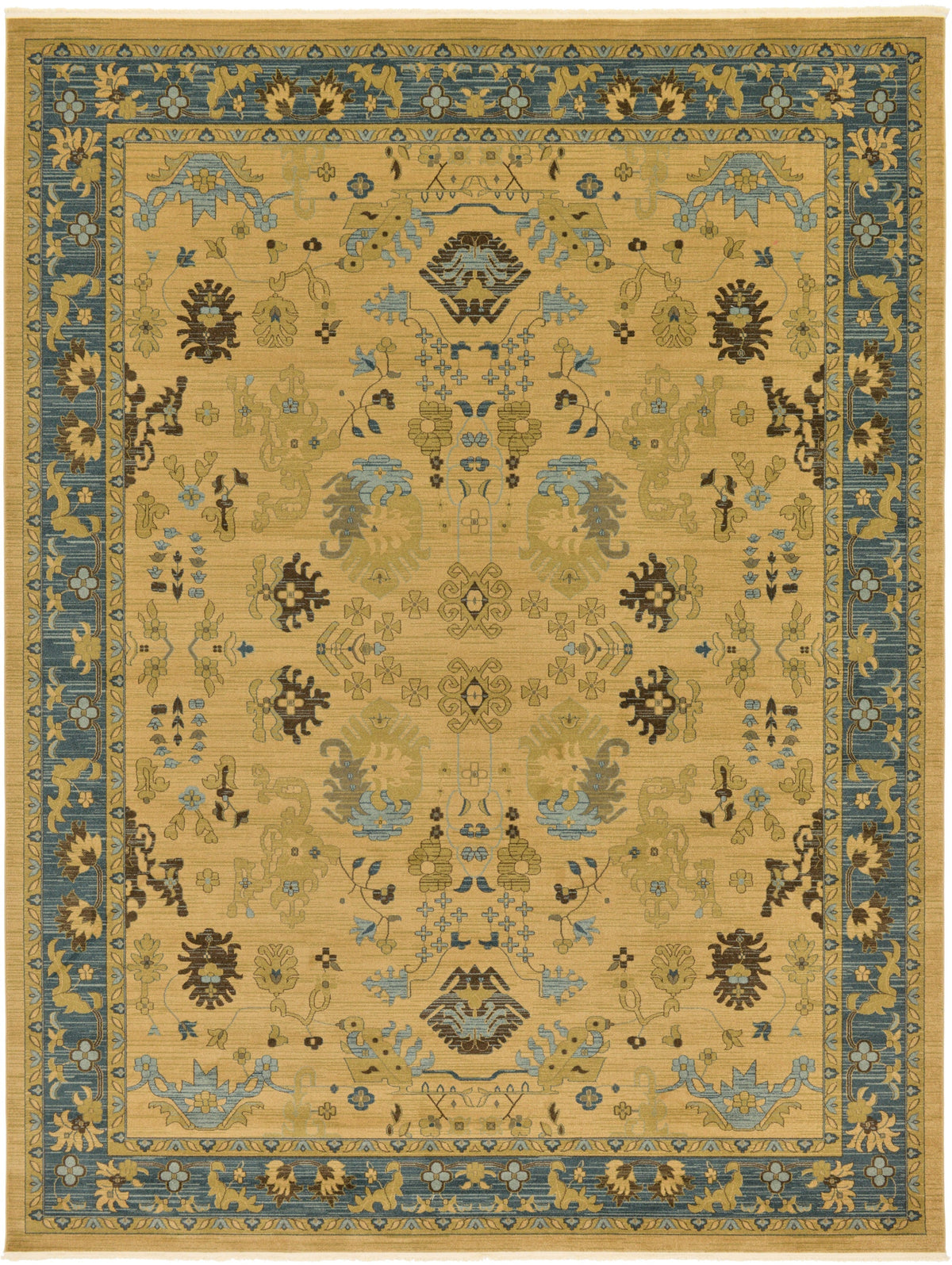 Chelsea Elegance Collection Area Rug -  Fitzrovia Rectangular Tan  lifestyle 3
