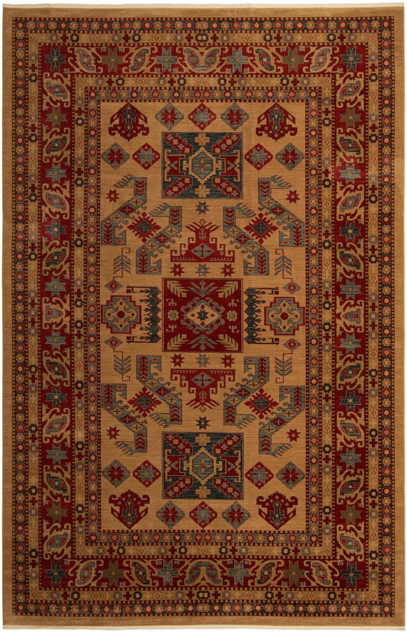 Persian Elegance Collection Area Rug -  Arak Rectangular Beige  lifestyle 19