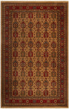 Persian Elegance Collection Area Rug -  Kish Rectangular Beige  lifestyle 13