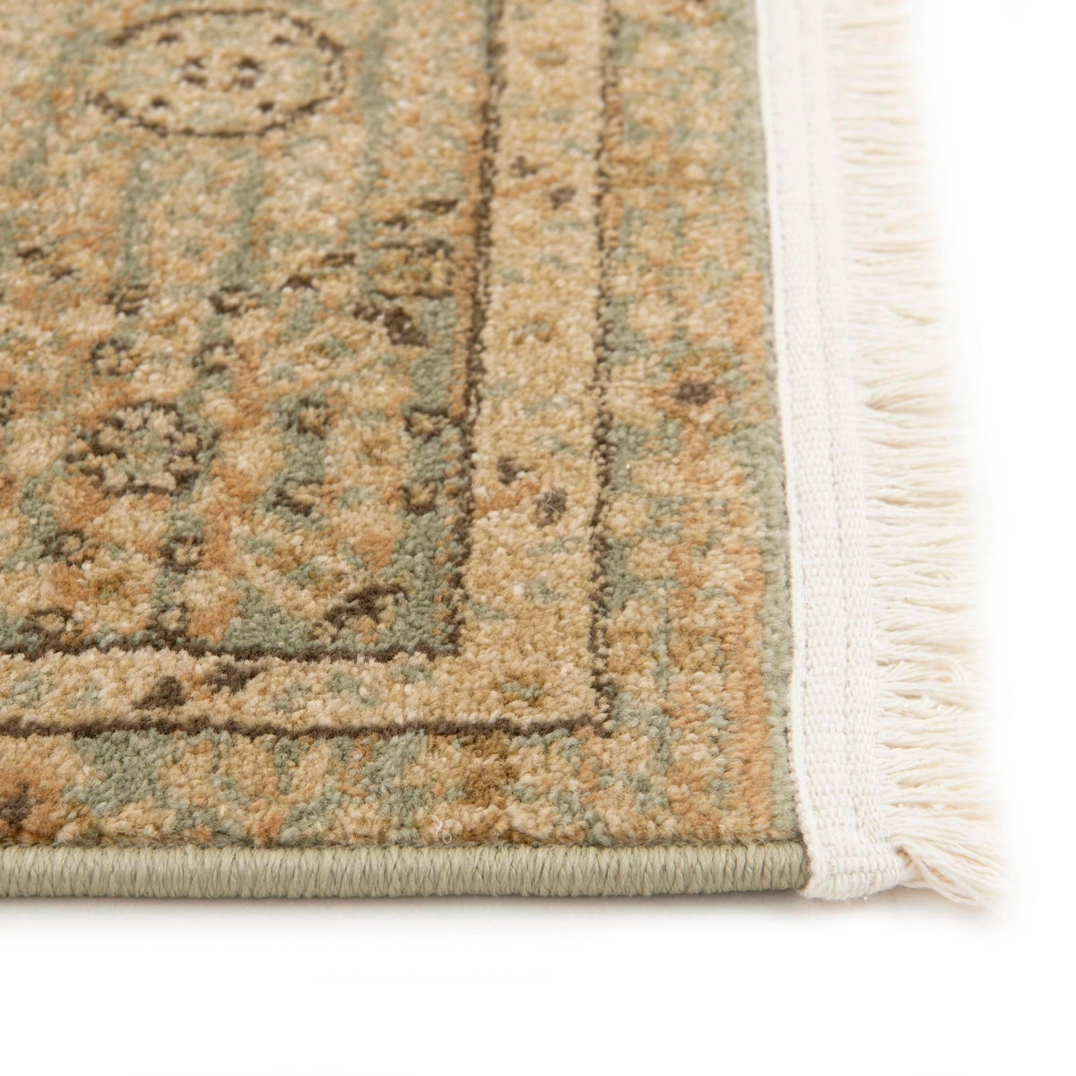 Ottoman Elegance Collection Area Rug - Sultan Rectangle Light Green  lifestyle 50