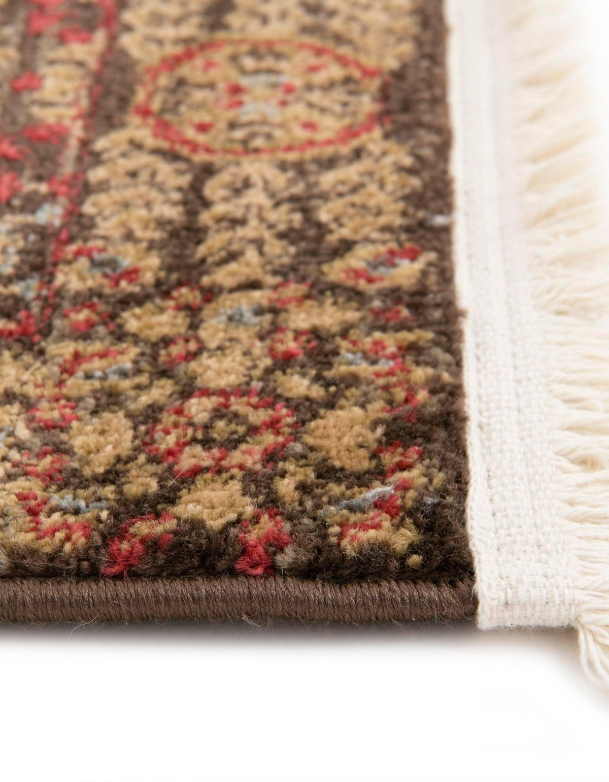 Ottoman Elegance Collection Area Rug - Sultan Rectangle Brown  lifestyle 52