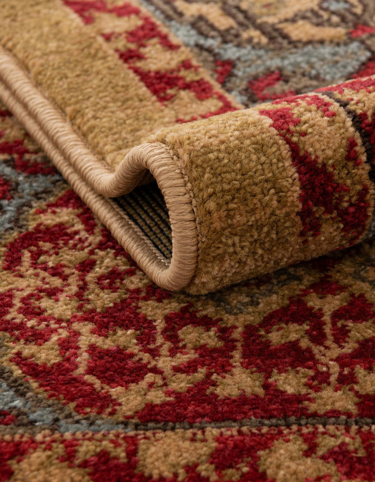 Ottoman Elegance Collection Area Rug -  Izmir Round Red  lifestyle 21