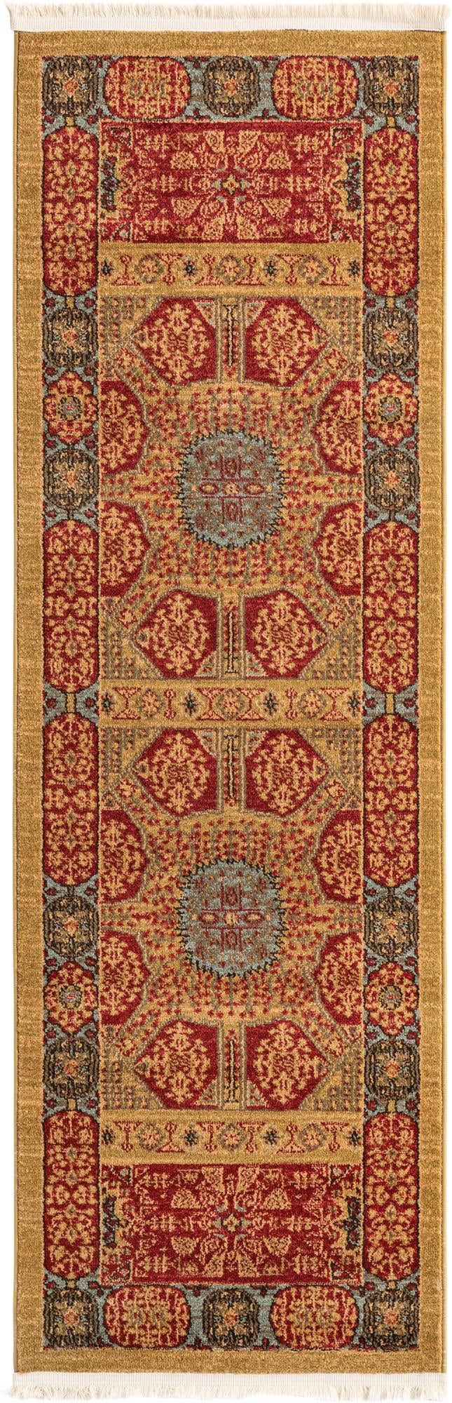 Ottoman Elegance Collection Area Rug -  Izmir Runner Red  lifestyle 12