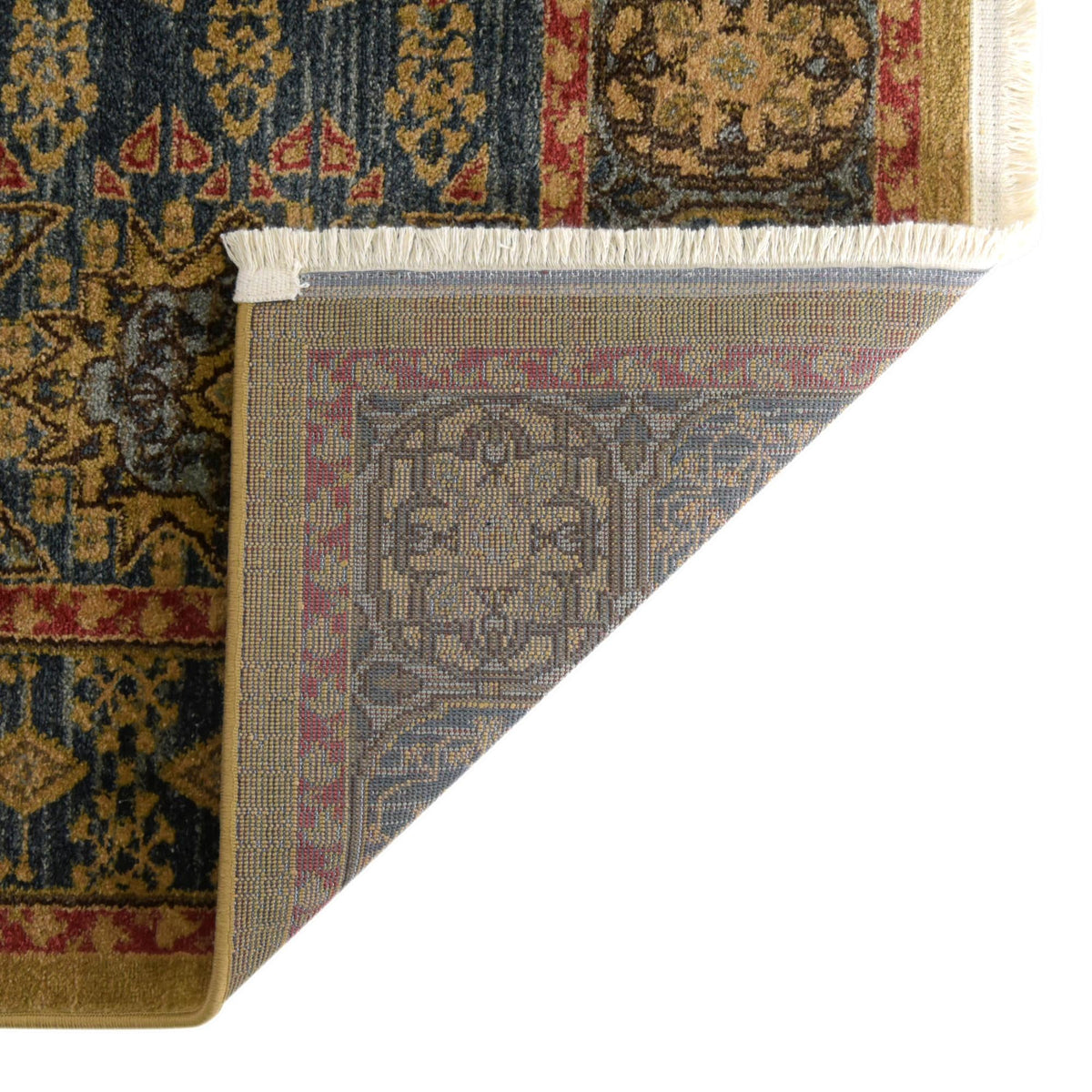 Ottoman Elegance Collection Area Rug -  Izmir Runner Blue  lifestyle 39