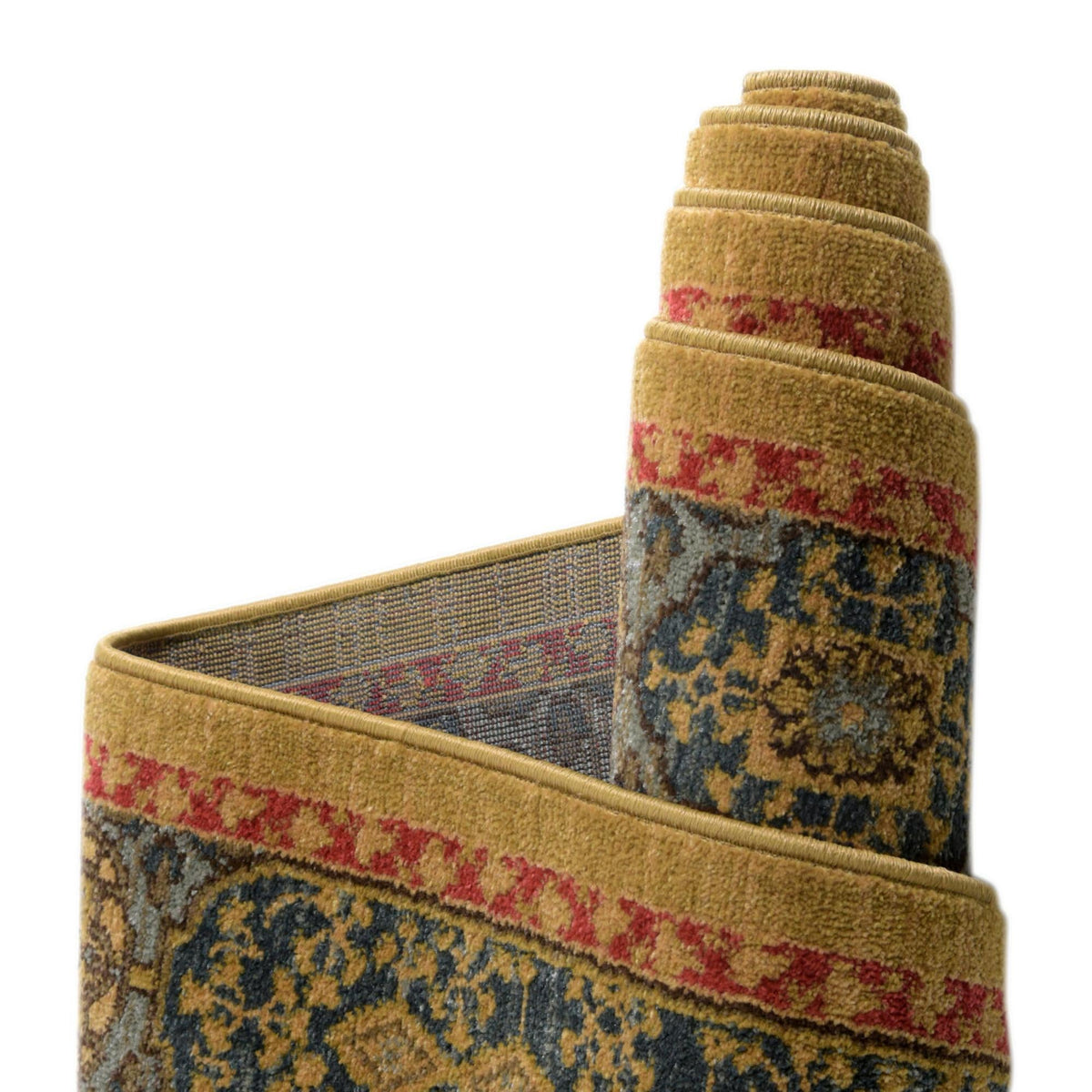 Ottoman Elegance Collection Area Rug -  Izmir Runner Blue  lifestyle 43