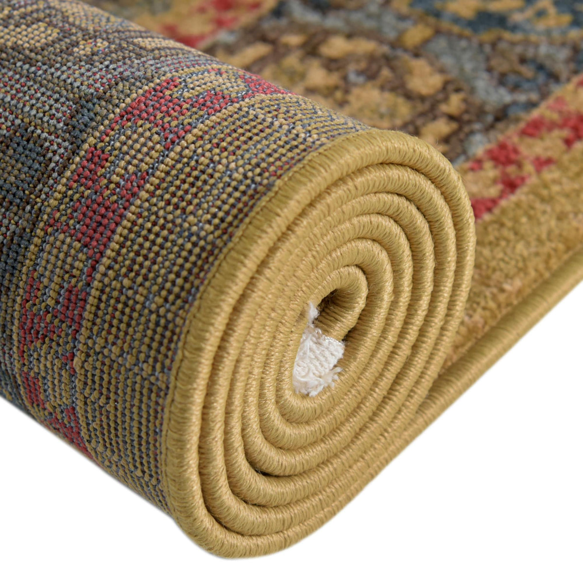 Ottoman Elegance Collection Area Rug -  Izmir Runner Blue  lifestyle 45
