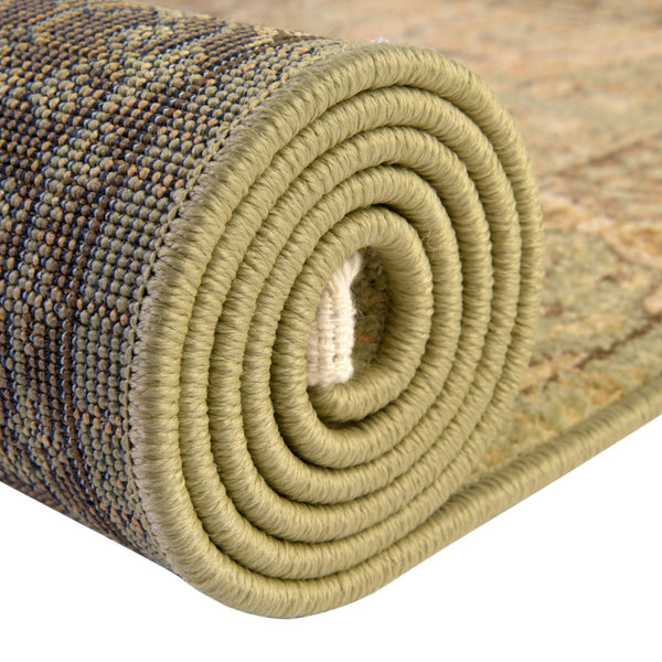 Ottoman Elegance Collection Area Rug -  Ephesus Rectangle Light Green  lifestyle 34