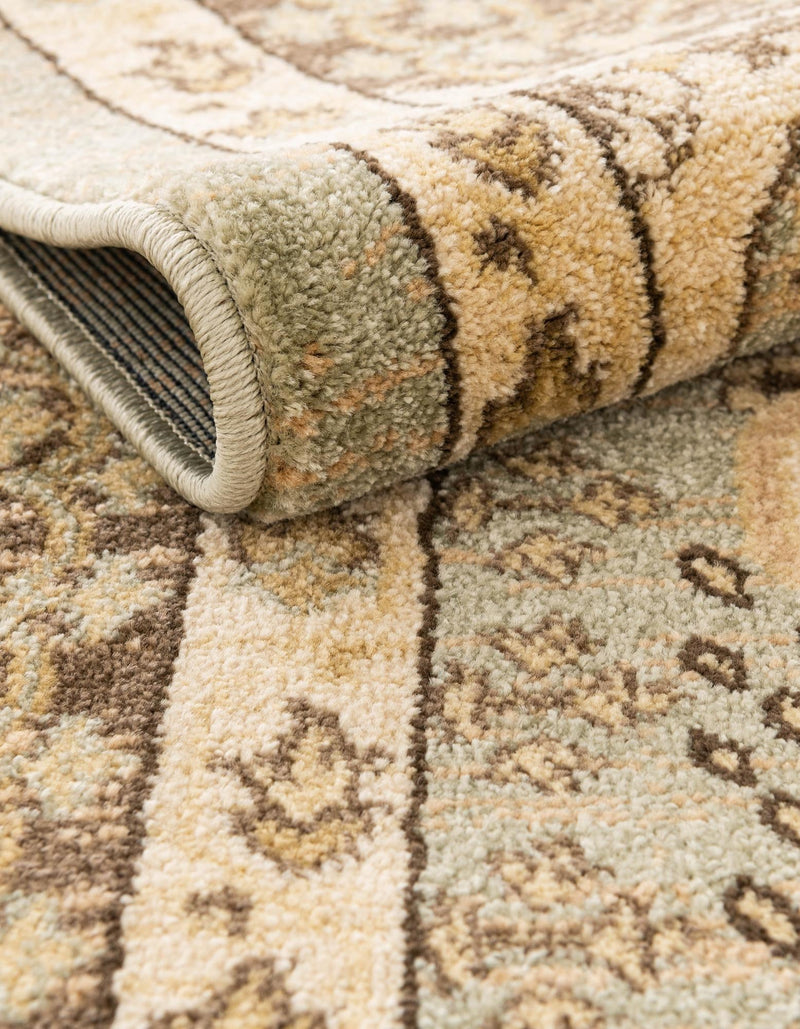 Ottoman Elegance Collection Area Rug -  Ephesus Rectangle Light Green  lifestyle 55