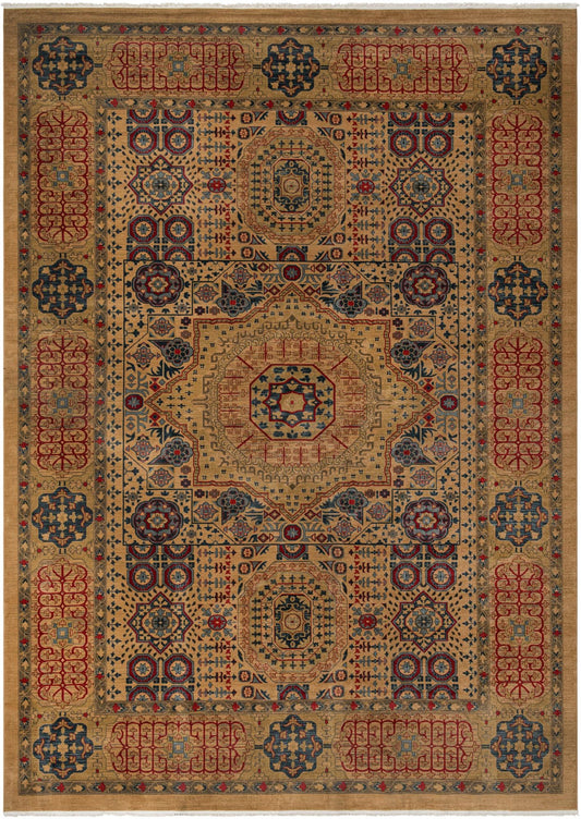 Ottoman Elegance Collection Area Rug -  Ephesus Rectangle Beige Main