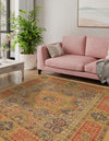 Ottoman Elegance Collection Area Rug -  Ephesus Rectangle Beige  lifestyle 8