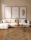 Ottoman Elegance Collection Area Rug -  Ephesus Rectangle Beige  lifestyle 10