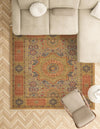 Ottoman Elegance Collection Area Rug -  Ephesus Rectangle Beige  lifestyle 31