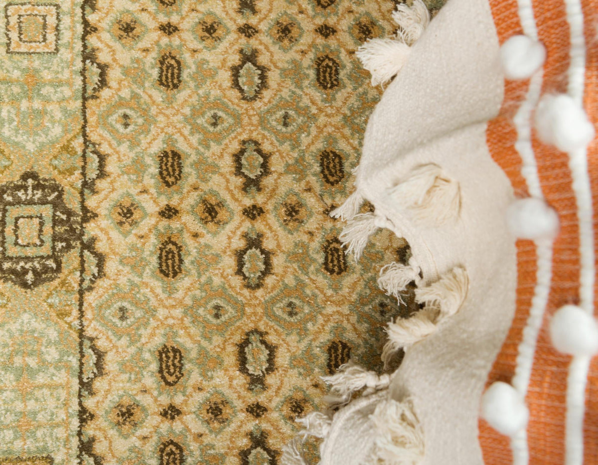 Ottoman Elegance Collection Area Rug -  Pamukkale Runner Cream  lifestyle 68