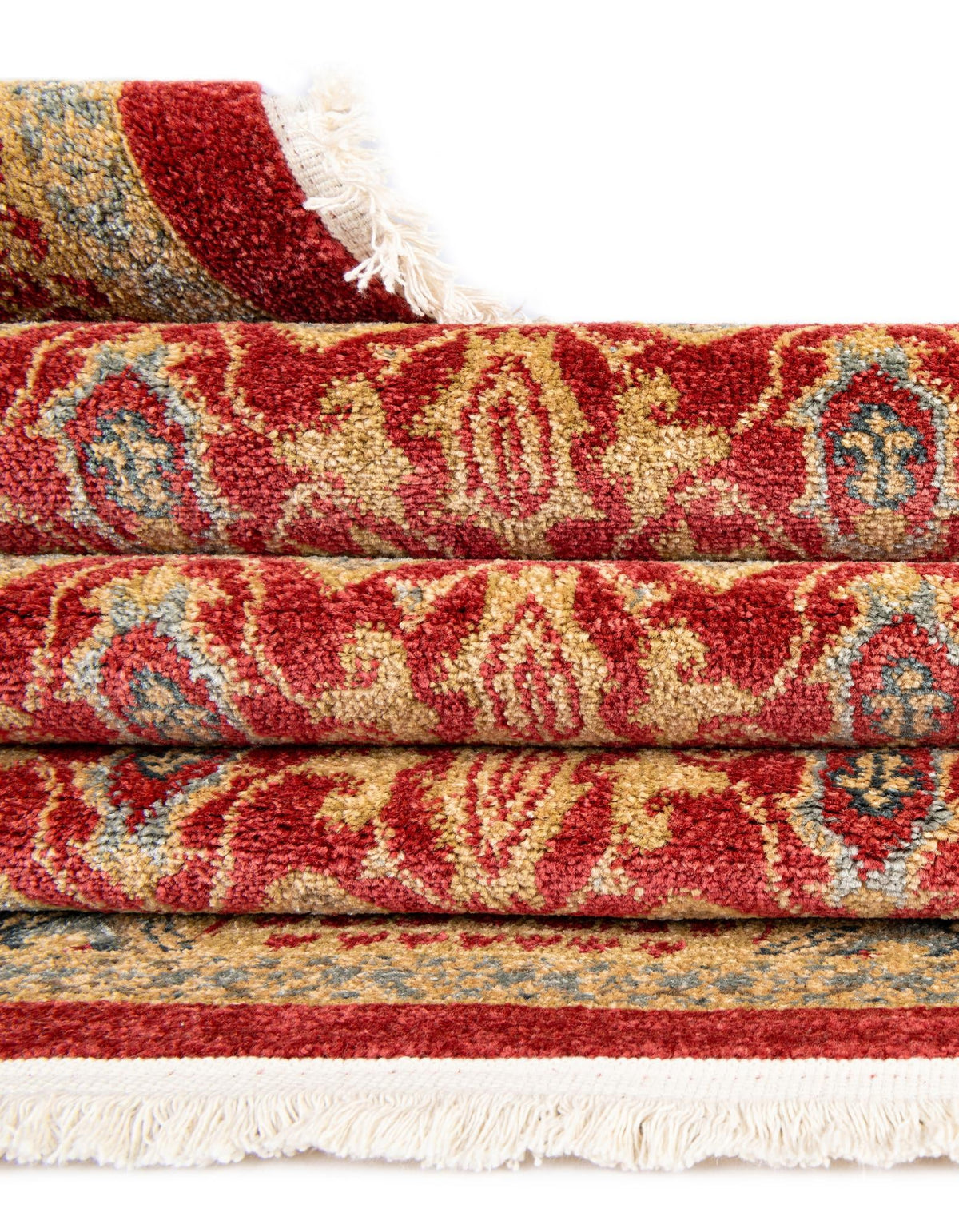 Ottoman Elegance Collection Area Rug -  Pamukkale Rectangle Red  lifestyle 42