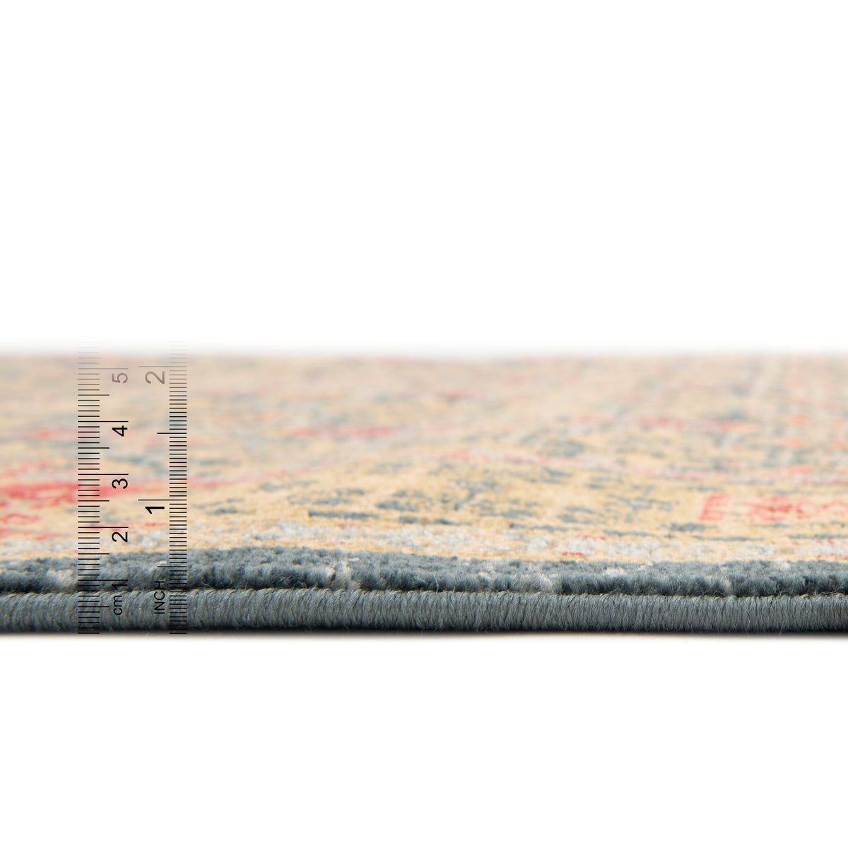 Ottoman Elegance Collection Area Rug -  Pamukkale Rectangle Navy Blue  lifestyle 50