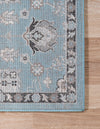 Antique Tapestry Collection Area Rug - Versailles Runner Light Blue  lifestyle 45