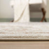 Antique Tapestry Collection Area Rug - Versailles Square Ivory  lifestyle 64