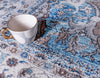 Antique Tapestry Collection Area Rug -  Windsor Rectangle Light Blue  lifestyle 17