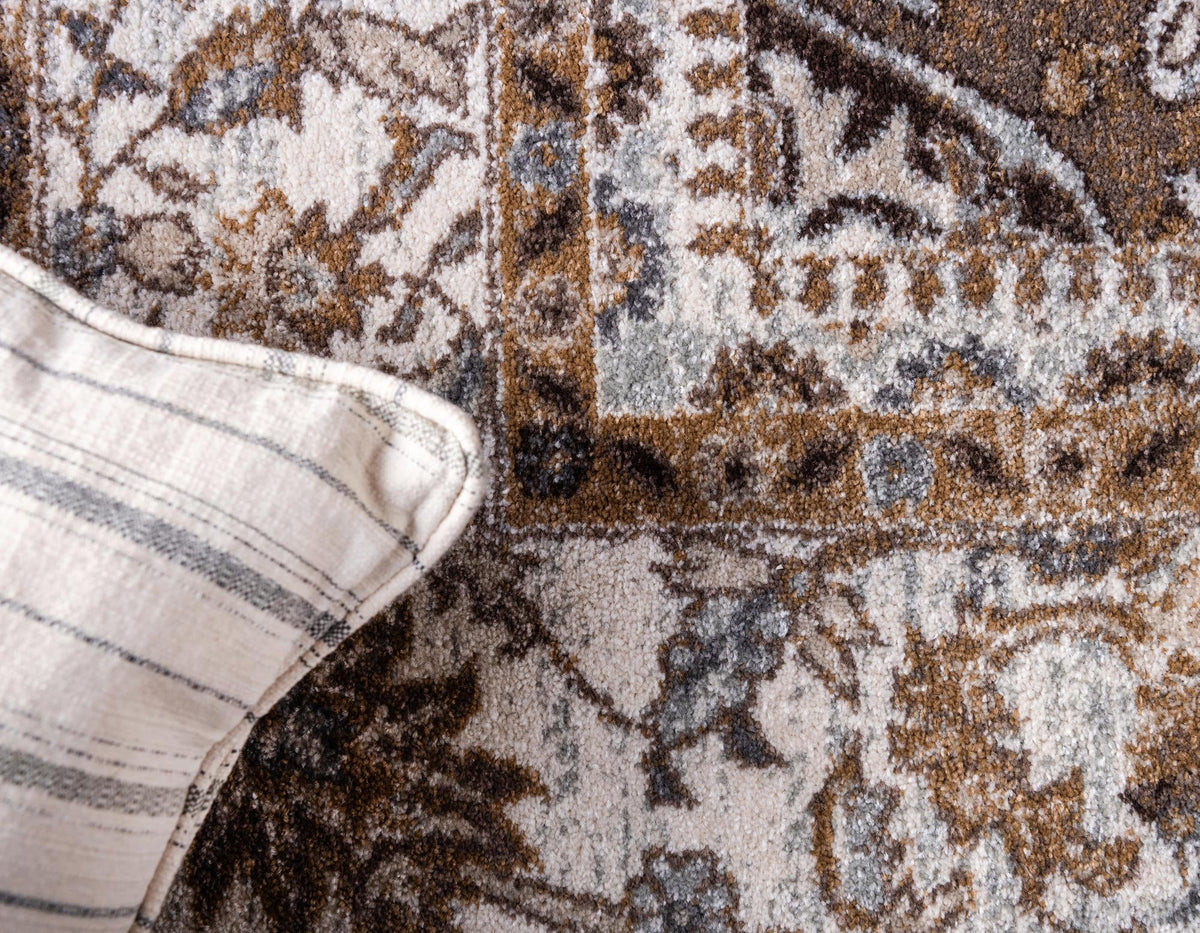 Antique Tapestry Collection Area Rug -  Windsor Rectangle Cream  lifestyle 35